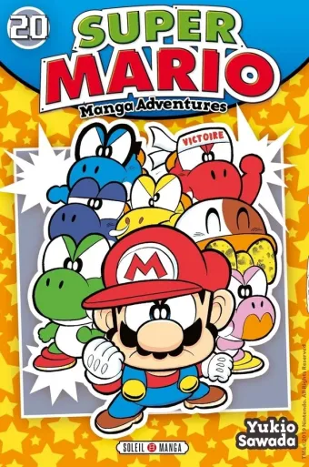 Couverture du manga Super Mario – manga adventures Tome 20