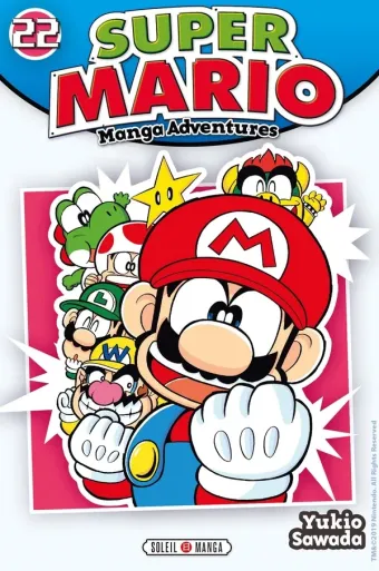 Couverture du manga Super Mario – manga adventures Tome 22
