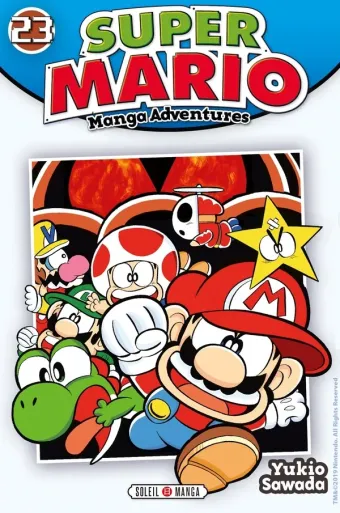 Couverture du manga Super Mario – manga adventures Tome 23