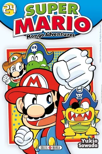 Couverture du manga Super Mario – manga adventures Tome 24
