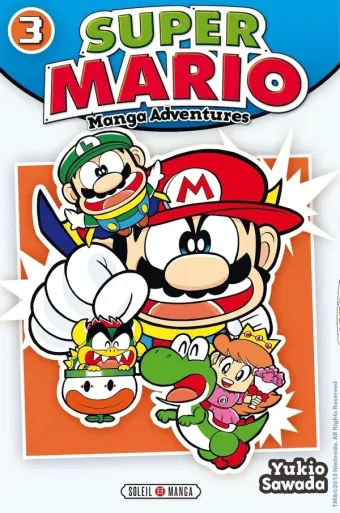Couverture du manga Super Mario – manga adventures Tome 3