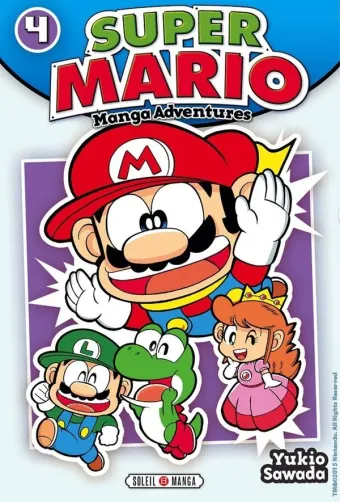 Couverture du manga Super Mario – manga adventures Tome 4