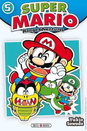 Couverture du manga Super Mario – manga adventures Tome 5