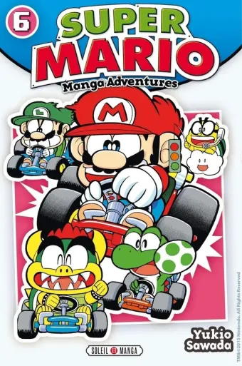Couverture du manga Super Mario – manga adventures Tome 6