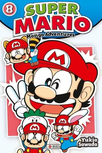 Couverture du manga Super Mario – manga adventures Tome 8