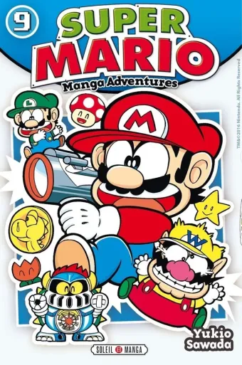Couverture du manga Super Mario – manga adventures Tome 9