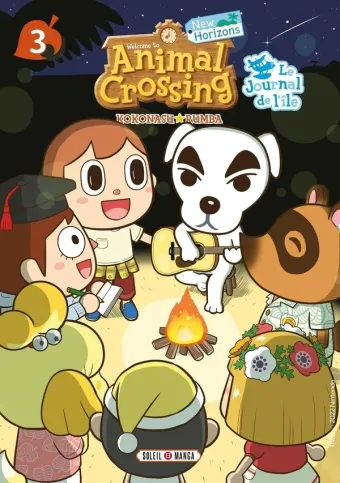 Couverture du manga Welcome to Animal crossing New horizons – le journal de l’île Tome 3
