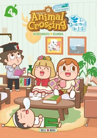 Couverture du manga Welcome to Animal crossing New horizons – le journal de l’île Tome 4