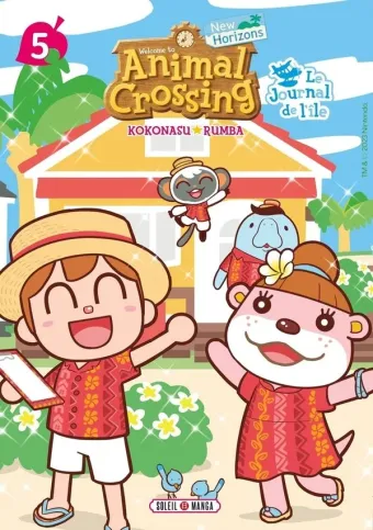 Couverture du manga Welcome to Animal crossing New horizons – le journal de l’île Tome 5