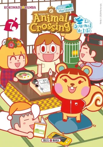 Couverture du manga Welcome to Animal crossing New horizons – le journal de l’île Tome 7