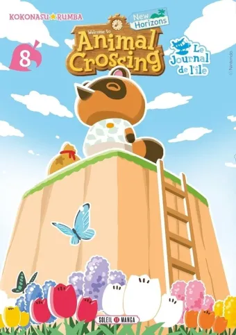 Couverture du manga Welcome to Animal crossing New horizons – le journal de l’île Tome 8