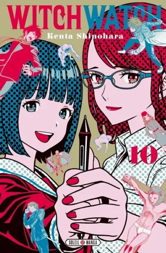 Couverture du manga Witch watch Tome 10, « Tempête d'automne »