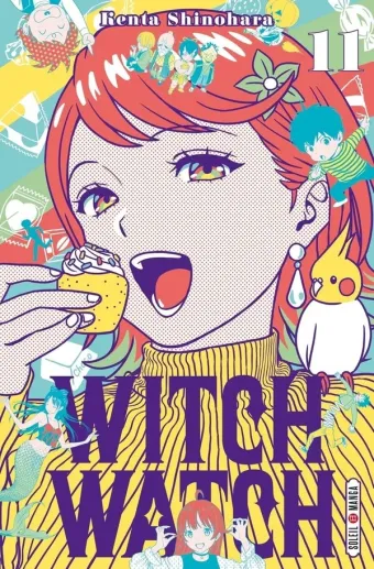 Couverture du manga Witch watch Tome 11, « Duet dance »
