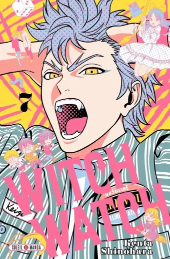 Couverture du manga Witch watch Tome 7, « Lettre à un ami »