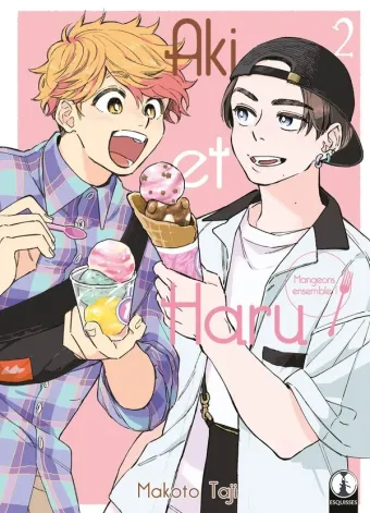 Couverture du manga Aki et haru – mangeons ensemble ! Tome 2