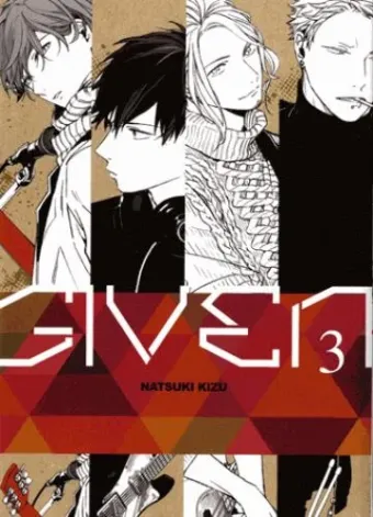 Couverture du manga Given Tome 3