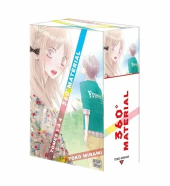 Couverture du manga 360° material Tome 1