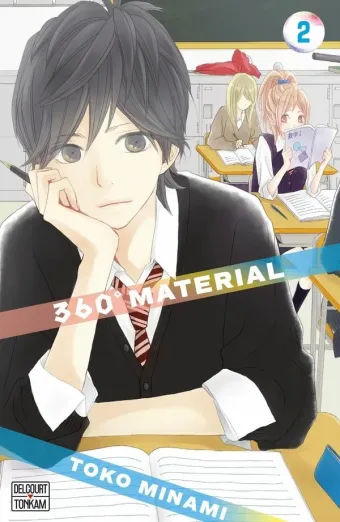 Couverture du manga 360° material Tome 2