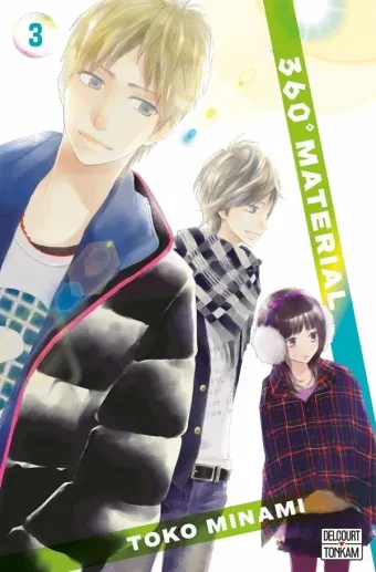 Couverture du manga 360° material Tome 3