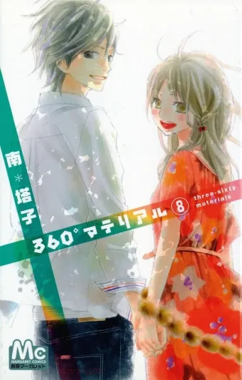 Couverture du manga 360° material Tome 8