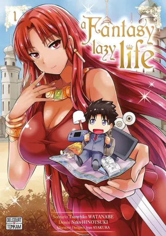 Couverture du manga A fantasy lazy life Tome 1