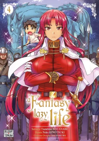 Couverture du manga A fantasy lazy life Tome 4