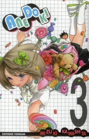 Couverture du manga Anedoki Tome 3, « Je t'aime »