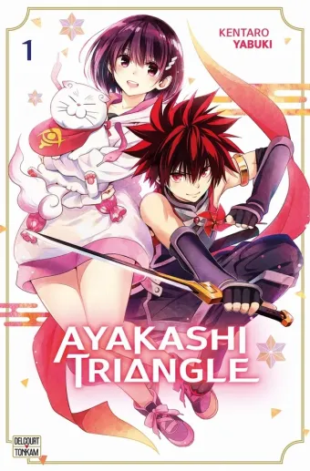 Couverture du manga Ayakashi triangle Tome 1