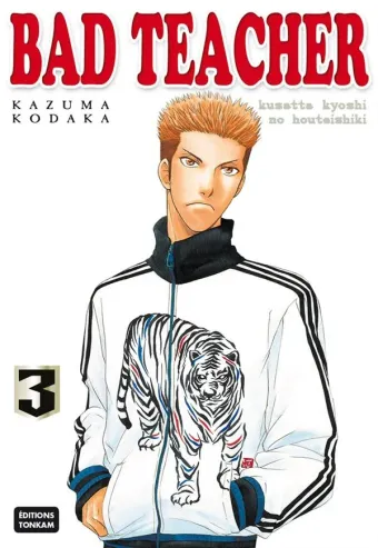 Couverture du manga Bad teacher Tome 3