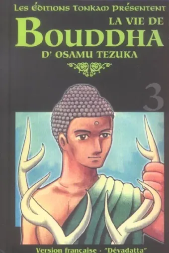Couverture du manga Bouddha Tome 3, « Dévadatta »