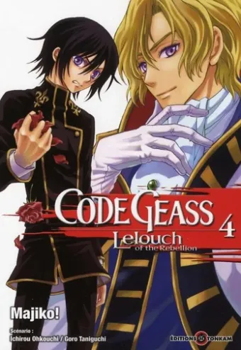 Couverture du manga Code Geass, Lelouch of the Rebellion Tome 4