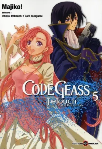 Couverture du manga Code Geass, Lelouch of the Rebellion Tome 5