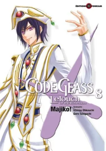 Couverture du manga Code Geass, Lelouch of the Rebellion Tome 8