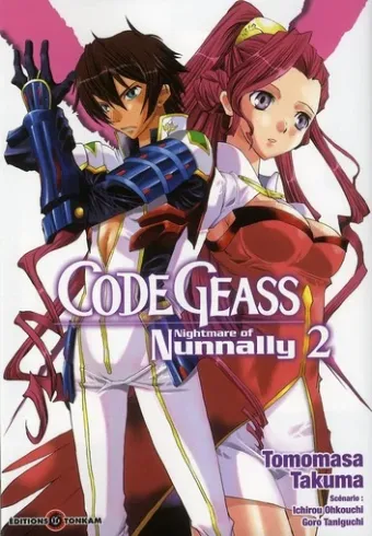 Couverture du manga Code Geass, nightmare of Nunnally Tome 2