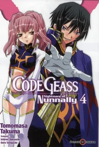 Couverture du manga Code Geass, nightmare of Nunnally Tome 4