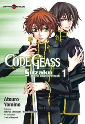 Couverture du manga Code Geass – Suzaku of the counterattack Tome 1