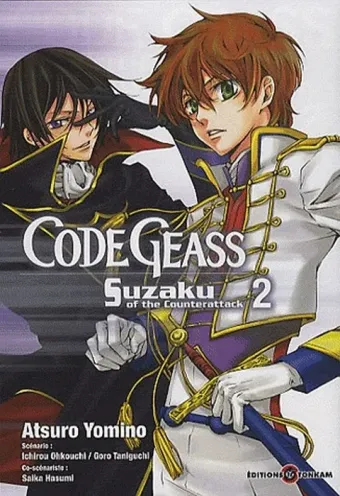 Couverture du manga Code Geass – Suzaku of the counterattack Tome 2