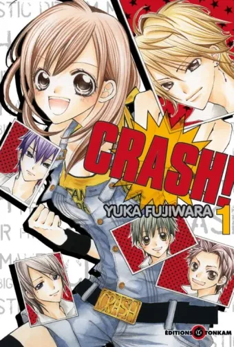 Couverture du manga Crash ! Tome 1