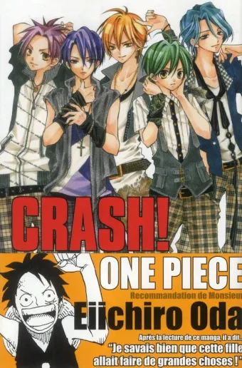 Couverture du manga Crash ! Tome 8