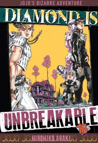 Couverture du manga Diamond is unbreakable – Jojo’s bizarre aventure Tome 16
