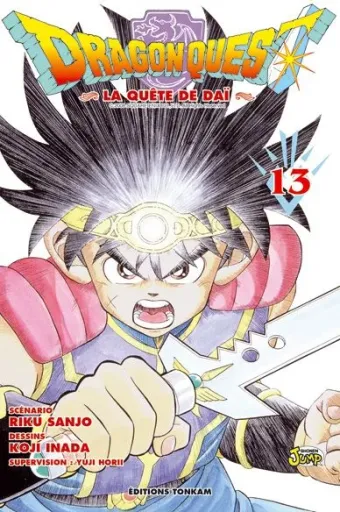 Couverture du manga Dragon quest – la quête de Daï Tome 13