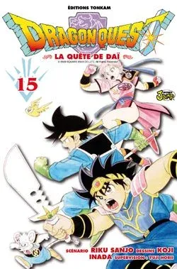 Couverture du manga Dragon quest – la quête de Daï Tome 15