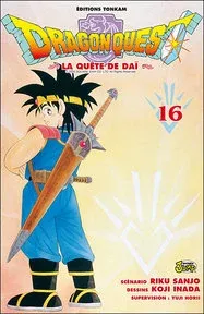 Couverture du manga Dragon quest – la quête de Daï Tome 16