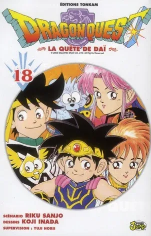 Couverture du manga Dragon quest – la quête de Daï Tome 18