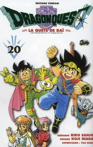 Couverture du manga Dragon quest – la quête de Daï Tome 20