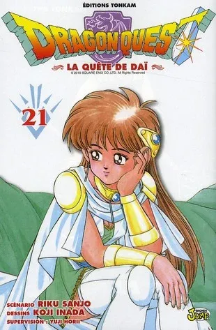 Couverture du manga Dragon quest – la quête de Daï Tome 21