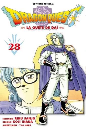 Couverture du manga Dragon quest – la quête de Daï Tome 28