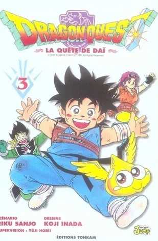 Couverture du manga Dragon quest – la quête de Daï Tome 3