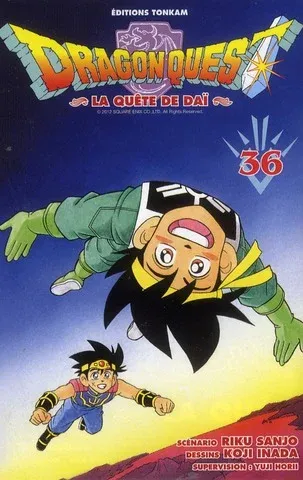 Couverture du manga Dragon quest – la quête de Daï Tome 36