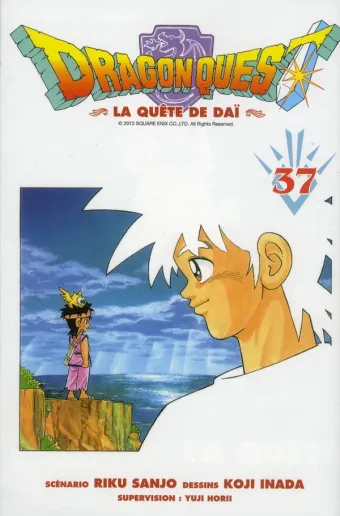 Couverture du manga Dragon quest – la quête de Daï Tome 37